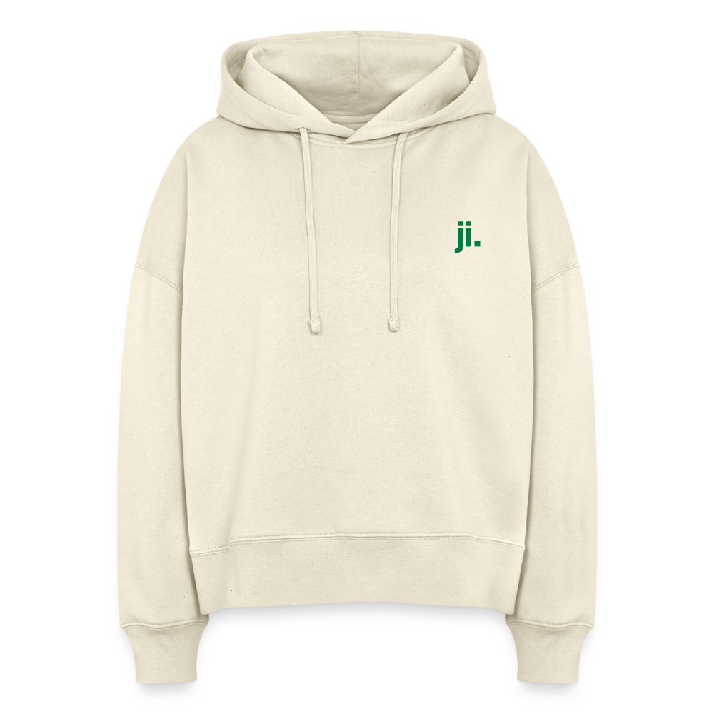 Stanley/Stella Boxy Frauen Bio Hoodie Nora - Weißgrau