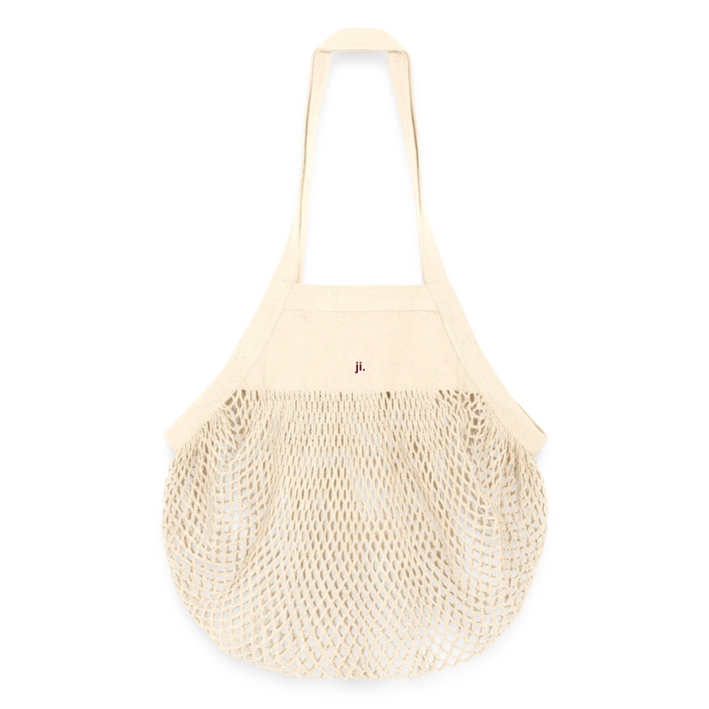 Organic Mesh-Einkaufstasche - Natur