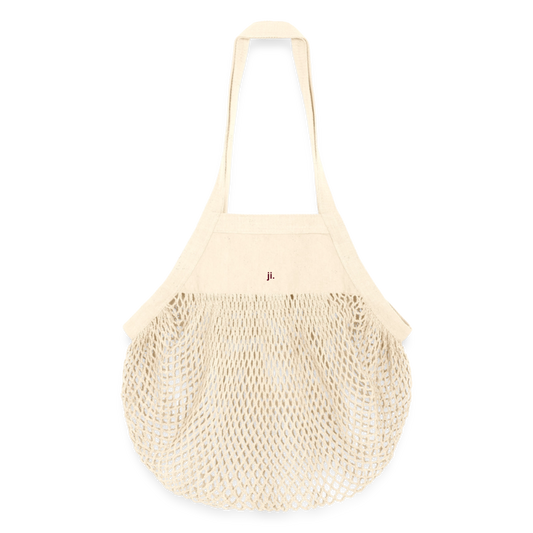 Organic Mesh-Einkaufstasche - Natur