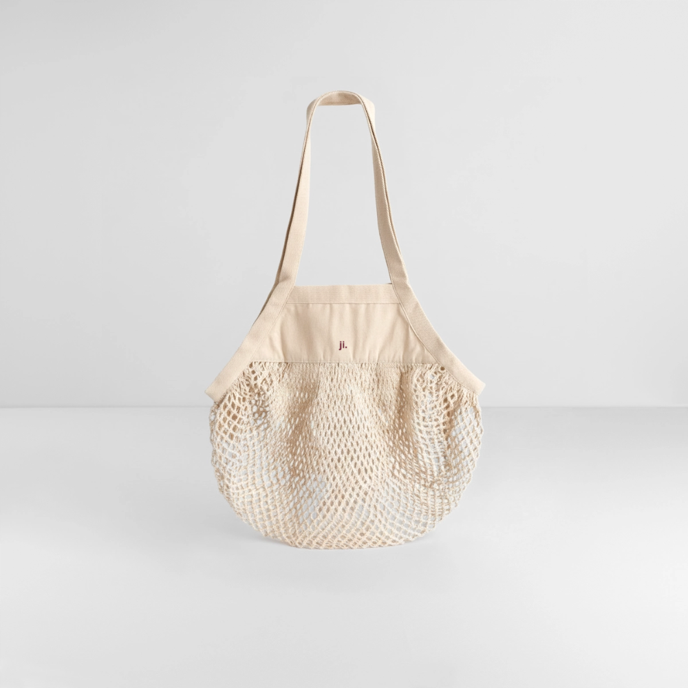 Organic Mesh-Einkaufstasche - Natur