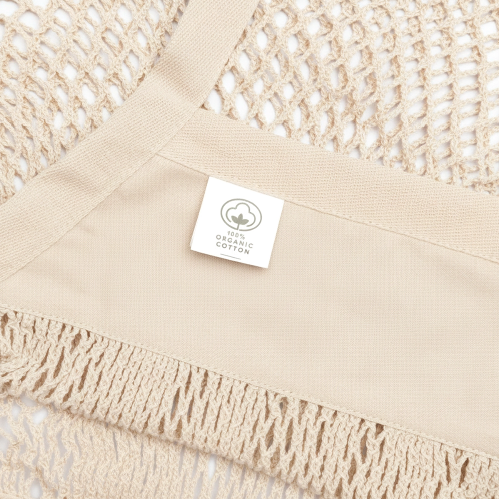Organic Mesh-Einkaufstasche - Natur