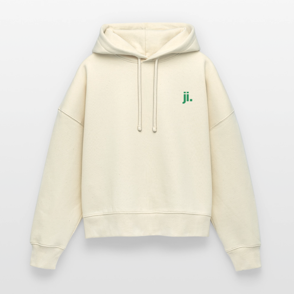 Stanley/Stella Boxy Frauen Bio Hoodie Nora - Weißgrau