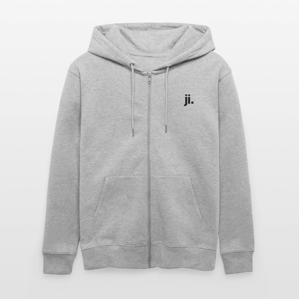 Stanley/Stella Unisex Bio-Kapuzenjacke CULTIVATOR - Grau meliert