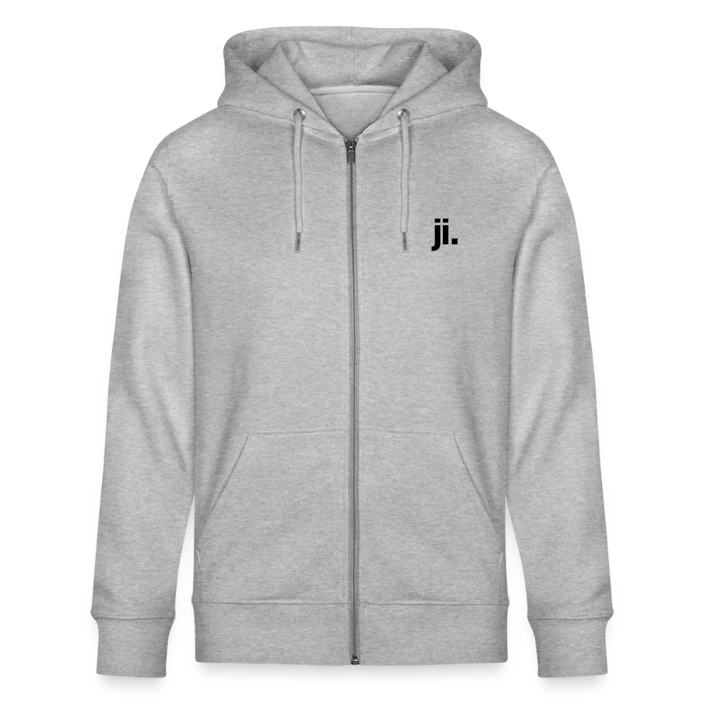 Stanley/Stella Unisex Bio-Kapuzenjacke CULTIVATOR - Grau meliert