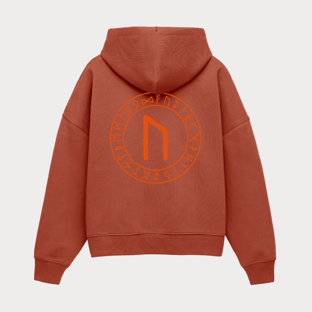 Stanley/Stella Boxy Frauen Bio Hoodie Nora - Terrakotta